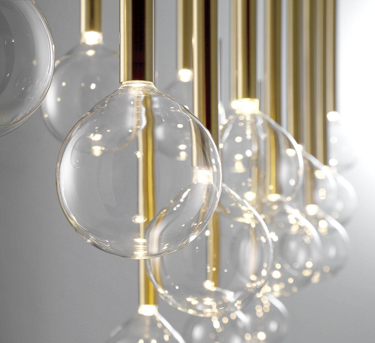 LIB & CO, POSITANO 12 LIGHT LINEAR LED CHANDELIER, CHANDELIER LIGHT