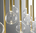 LIB & CO, POSITANO 12 LIGHT LINEAR LED CHANDELIER, CHANDELIER LIGHT
