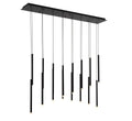 LIB & CO, AMALFI 16 LIGHT LINEAR LED CHANDELIER, CHANDELIER LIGHT