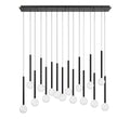 LIB & CO, POSITANO 16 LIGHT LINEAR LED CHANDELIER, CHANDELIER LIGHT