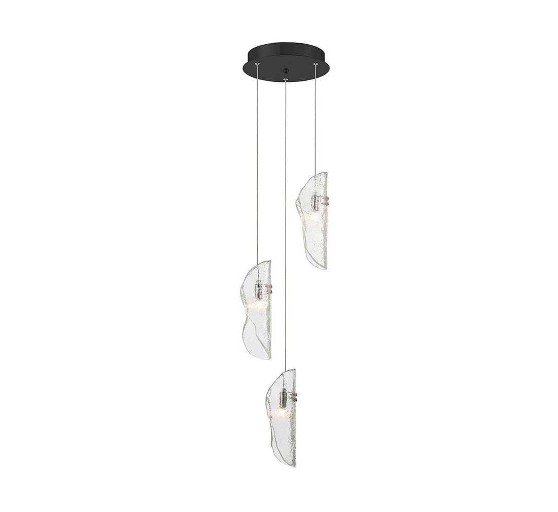 LIB & CO, SORRENTO 3 LIGHT LED PENDANT, PENDANT LIGHT