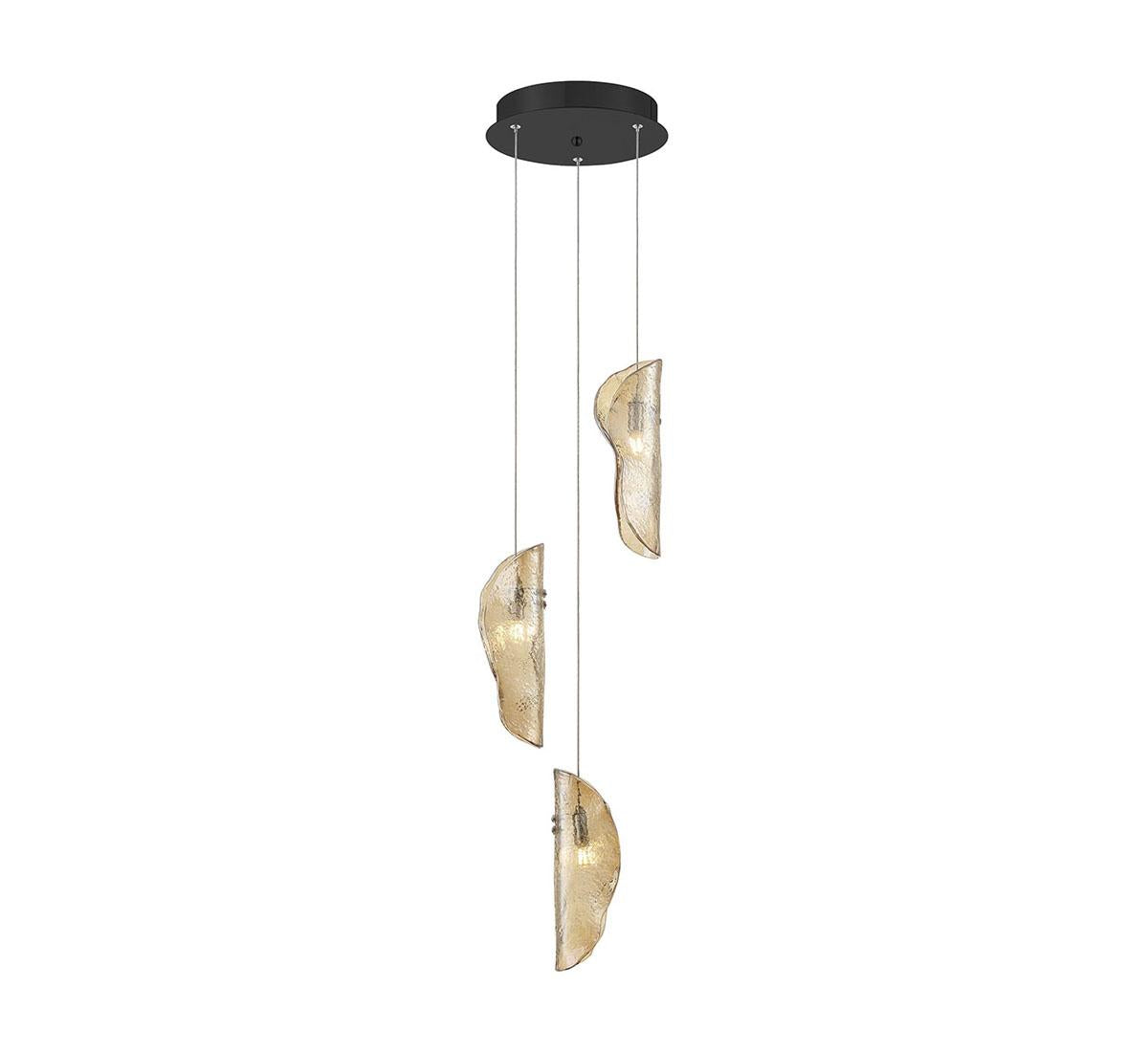 LIB & CO, SORRENTO 3 LIGHT LED PENDANT, PENDANT LIGHT