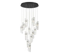 LIB & CO, SORRENTO 12 LIGHT ROUND LED CHANDELIER, CHANDELIER LIGHT