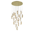 LIB & CO, SORRENTO 21 LIGHT ROUND LED CHANDELIER, CHANDELIER LIGHT