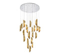 LIB & CO, SORRENTO 21 LIGHT ROUND LED CHANDELIER, CHANDELIER LIGHT