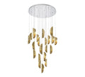 LIB & CO, SORRENTO 21 LIGHT ROUND LED CHANDELIER, CHANDELIER LIGHT