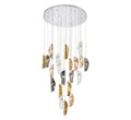 LIB & CO, SORRENTO 21 LIGHT ROUND LED CHANDELIER, CHANDELIER LIGHT