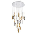 LIB & CO, SORRENTO 21 LIGHT ROUND LED CHANDELIER, CHANDELIER LIGHT