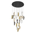 LIB & CO, SORRENTO 21 LIGHT ROUND LED CHANDELIER, CHANDELIER LIGHT