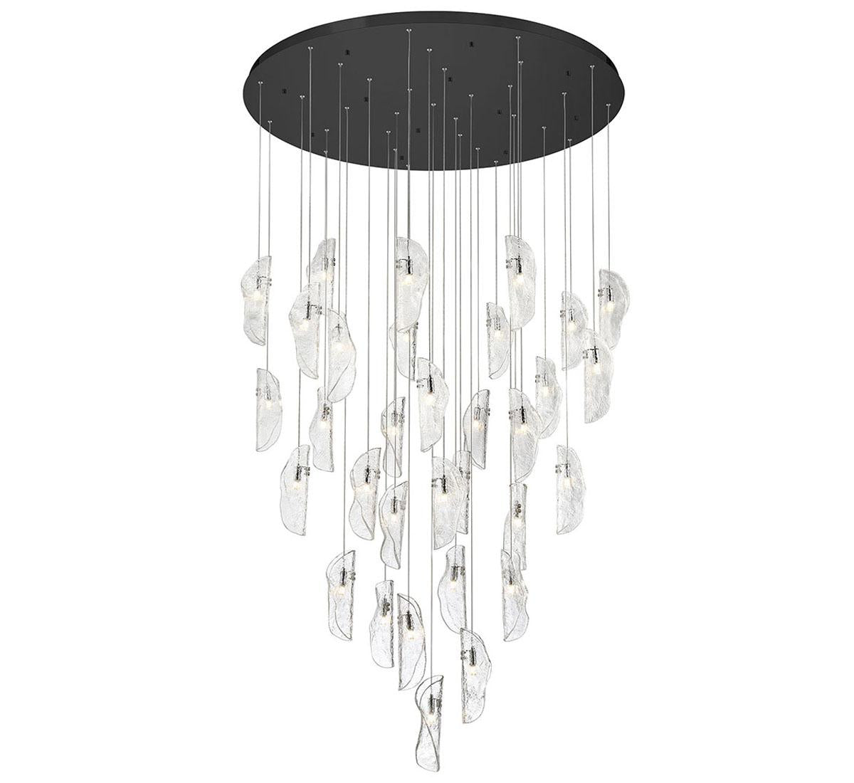 LIB & CO, SORRENTO 32 LIGHT LED GRAND CHANDELIER, CHANDELIER LIGHT