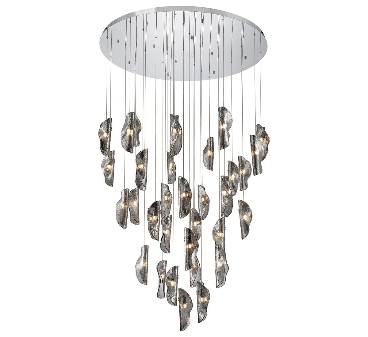 LIB & CO, SORRENTO 32 LIGHT LED GRAND CHANDELIER, CHANDELIER LIGHT