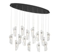 LIB & CO, SORRENTO 16 LIGHT OVAL LED CHANDELIER, CHANDELIER LIGHT