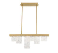 LIB & CO, SIENA 6 LIGHT LINEAR LED CHANDELIER, CHANDELIER LIGHT