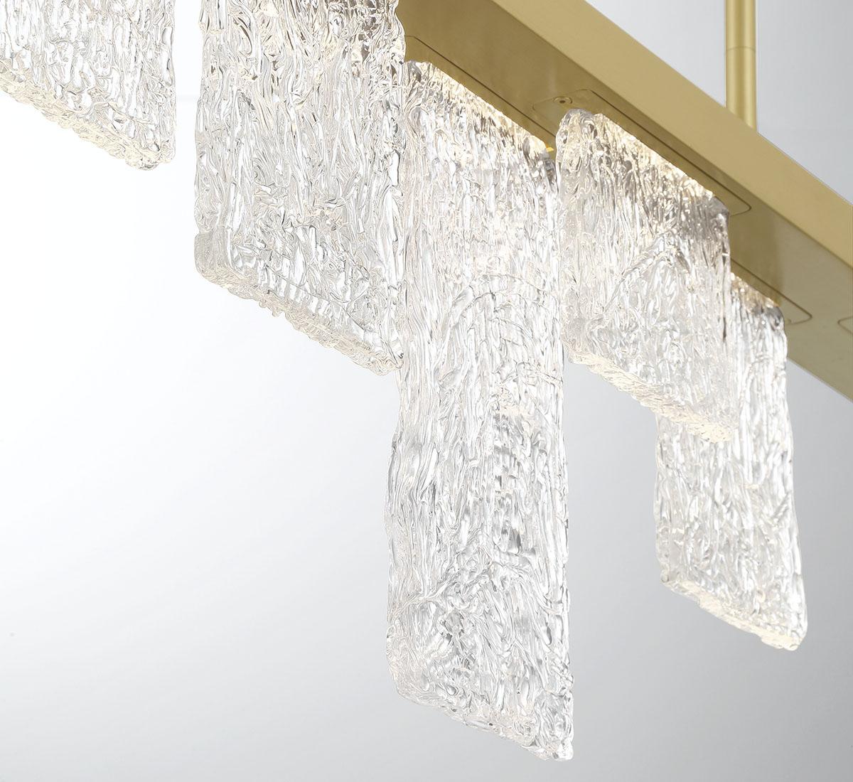 LIB & CO, SIENA 8 LIGHT LINEAR CHANDELIER, CHANDELIER LIGHT