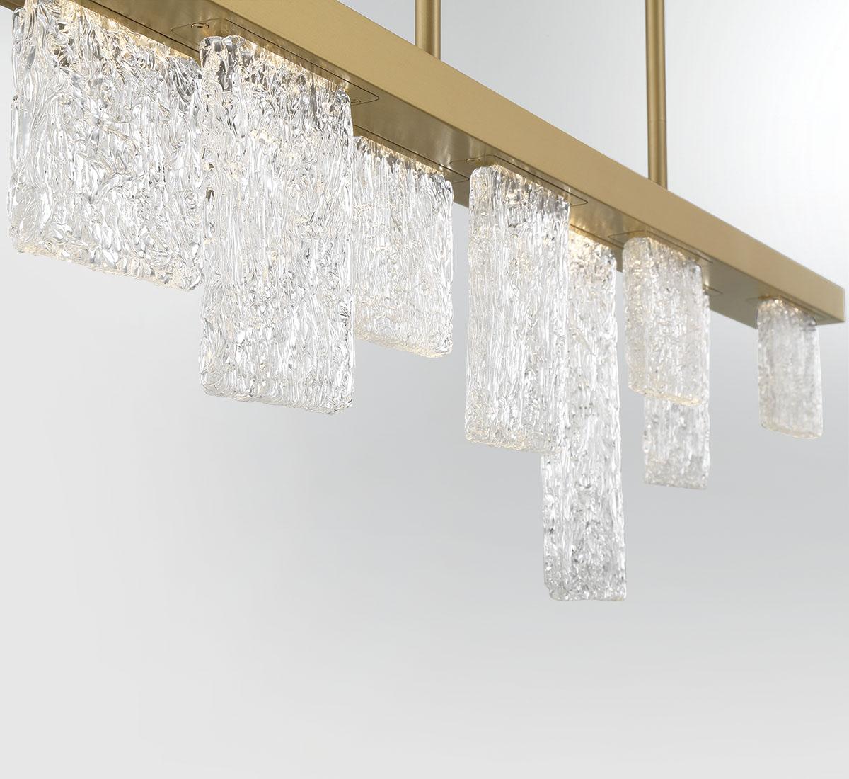 LIB & CO, SIENA 8 LIGHT LINEAR CHANDELIER, CHANDELIER LIGHT