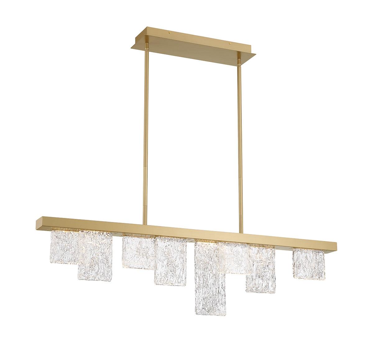 LIB & CO, SIENA 8 LIGHT LINEAR CHANDELIER, CHANDELIER LIGHT
