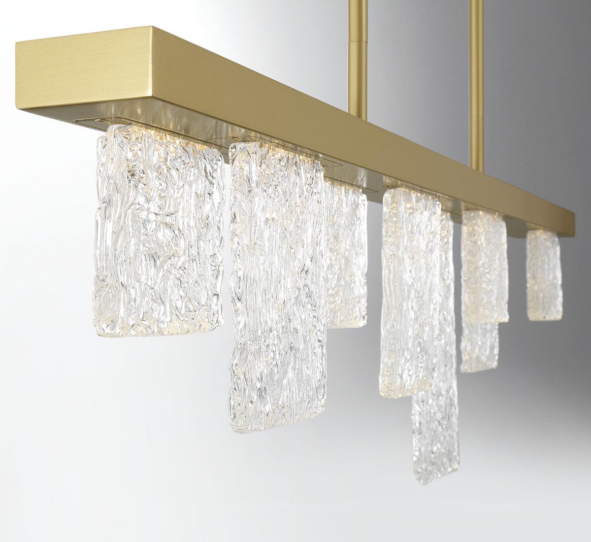 LIB & CO, SIENA 8 LIGHT LINEAR CHANDELIER, CHANDELIER LIGHT