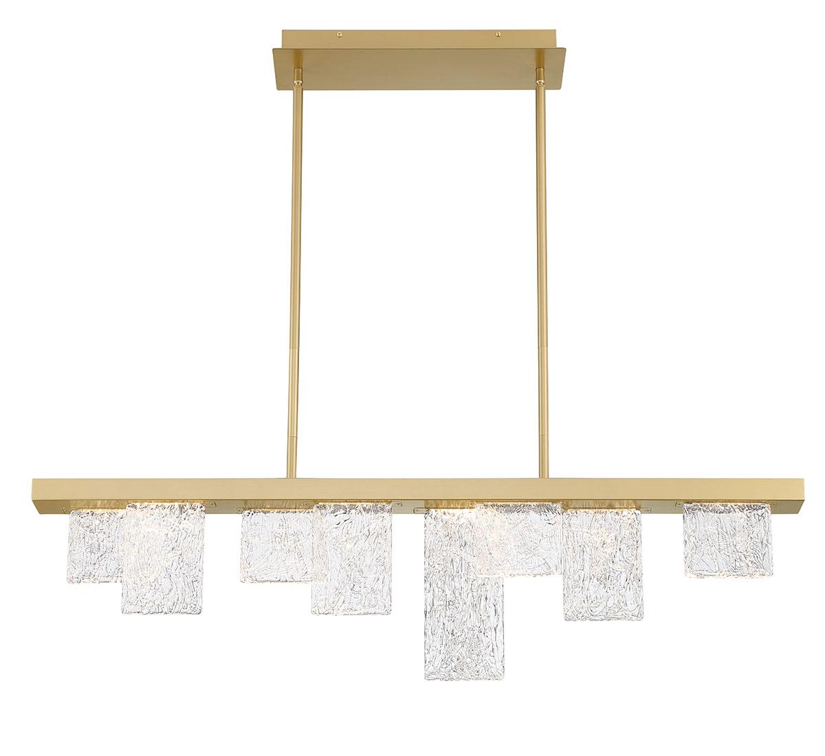 LIB & CO, SIENA 8 LIGHT LINEAR CHANDELIER, CHANDELIER LIGHT