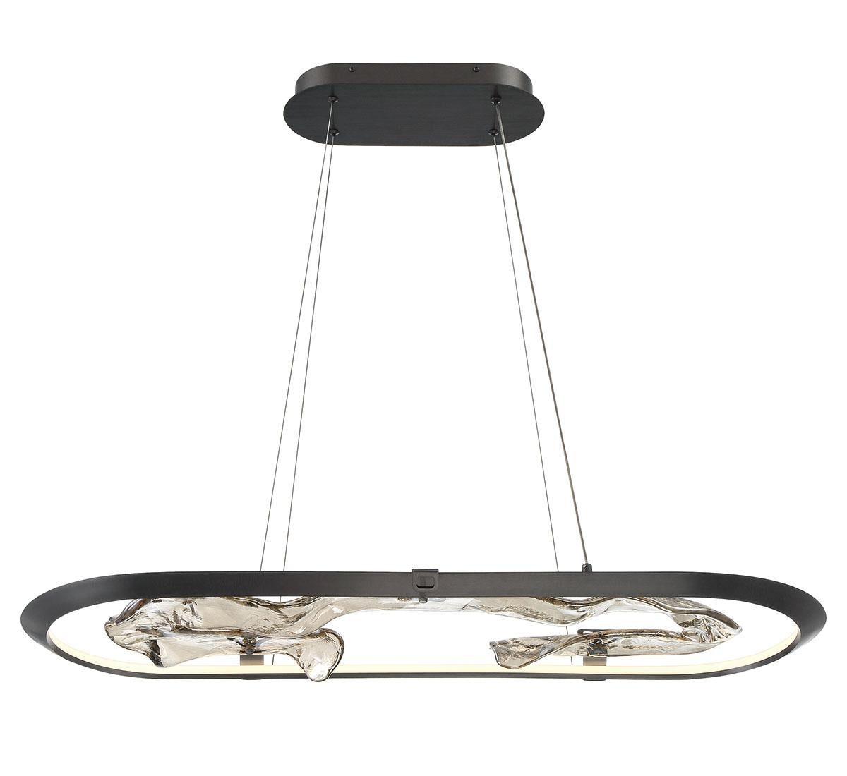 LIB & CO, NETTUNO SMALL OVAL LED CHANDELIER, CHANDELIER LIGHT