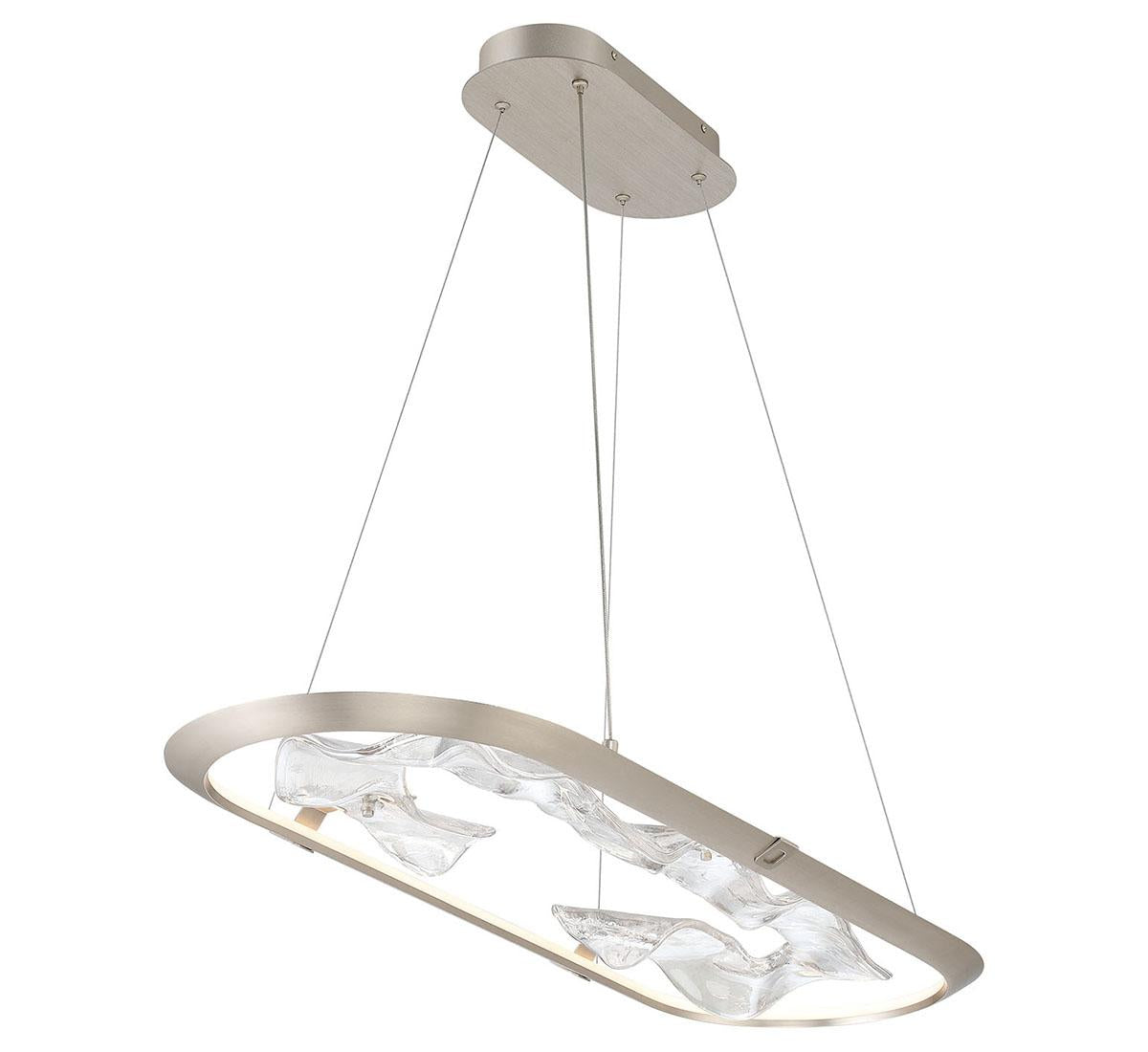 LIB & CO, NETTUNO SMALL OVAL LED CHANDELIER, CHANDELIER LIGHT