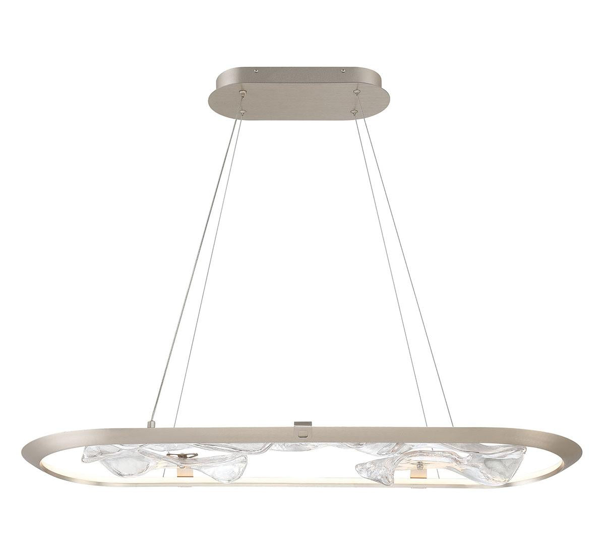 LIB & CO, NETTUNO SMALL OVAL LED CHANDELIER, CHANDELIER LIGHT