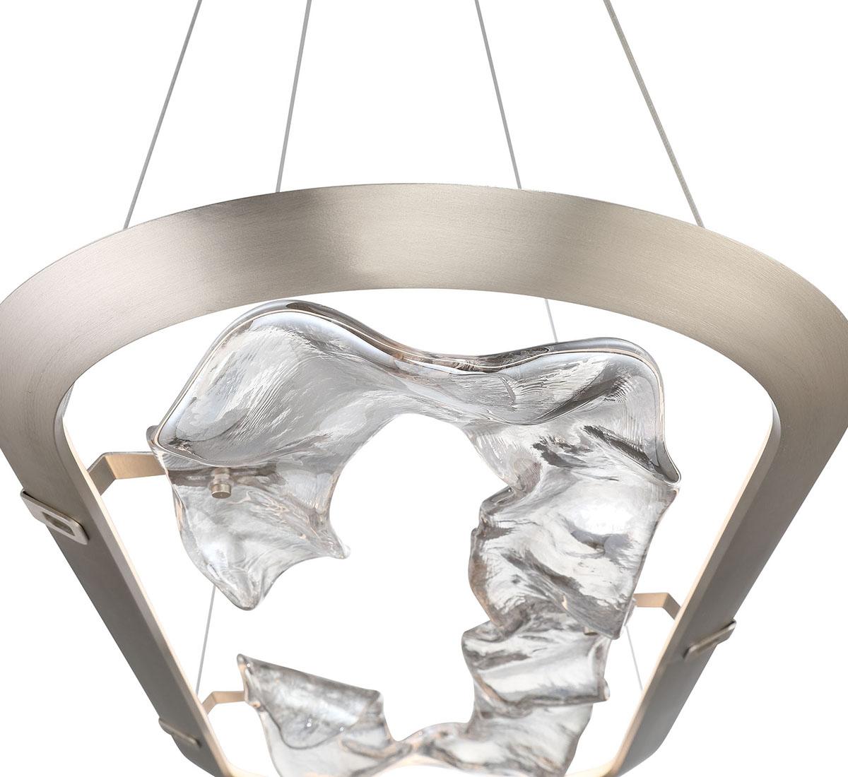 LIB & CO, NETTUNO SMALL OVAL LED CHANDELIER, CHANDELIER LIGHT