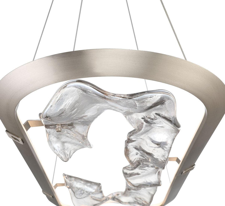 LIB & CO, NETTUNO SMALL OVAL LED CHANDELIER, CHANDELIER LIGHT