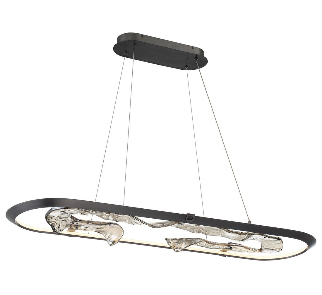 LIB & CO, NETTUNO LARGE OVAL LED CHANDELIER, CHANDELIER LIGHT