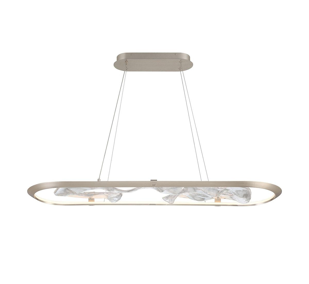 LIB & CO, NETTUNO LARGE OVAL LED CHANDELIER, CHANDELIER LIGHT