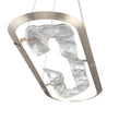 LIB & CO, NETTUNO LARGE OVAL LED CHANDELIER, CHANDELIER LIGHT