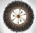 LIB & CO, MOLFETTA 9 LIGHT CHANDELIER, CHANDELIER LIGHT