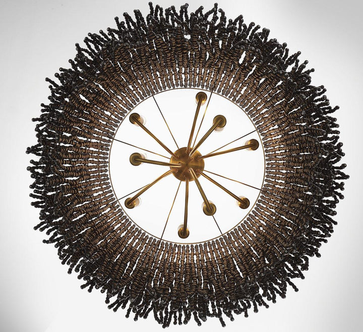 LIB & CO, MOLFETTA 9 LIGHT CHANDELIER, CHANDELIER LIGHT