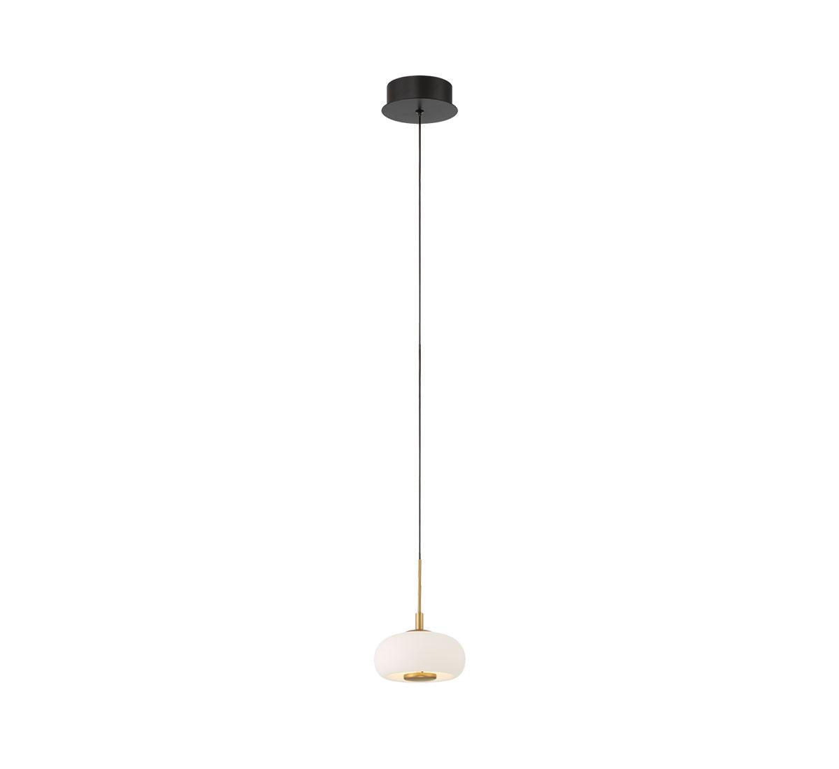 LIB & CO, ADELFIA 1 LIGHT LED PENDANT, PENDANT LIGHT