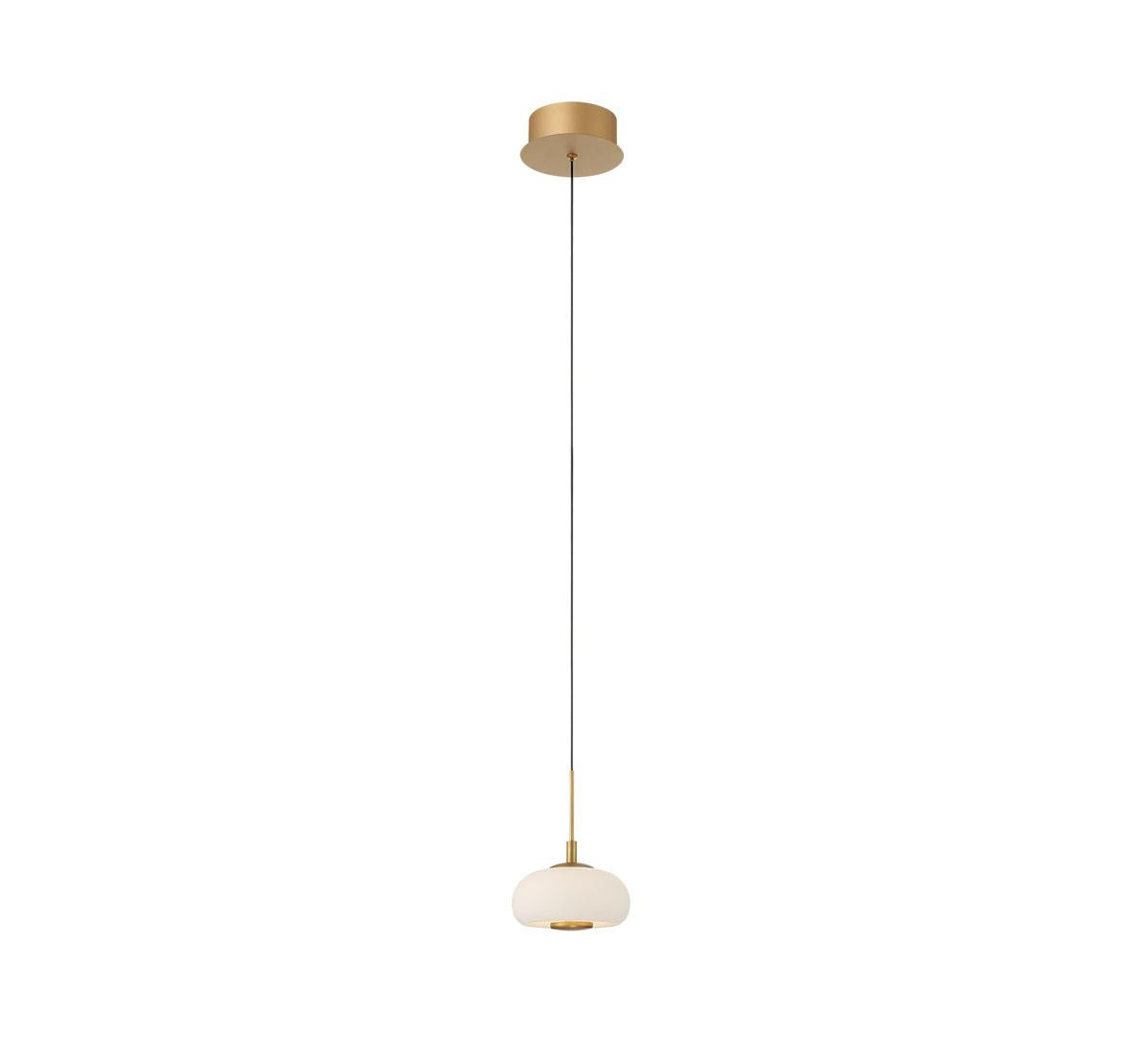 LIB & CO, ADELFIA 1 LIGHT LED PENDANT, PENDANT LIGHT