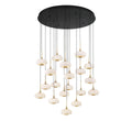LIB & CO, ADELFIA 19 LIGHT ROUND LED CHANDELIER, CHANDELIER LIGHT