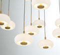 LIB & CO, ADELFIA 5 LIGHT LINEAR LED CHANDELIER, CHANDELIER LIGHT
