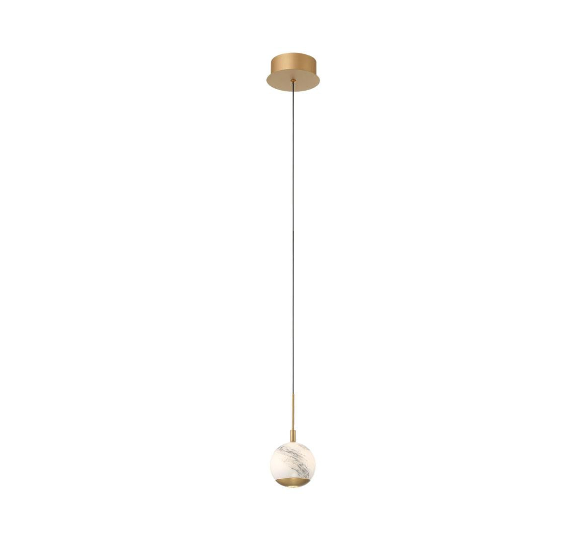 LIB & CO, BAVENO 1 LIGHT LED PENDANT, PENDANT LIGHT