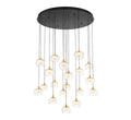 LIB & CO, MANAROLA 19 LIGHT ROUND LED CHANDELIER, CHANDELIER LIGHT