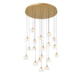 LIB & CO, MANAROLA 19 LIGHT ROUND LED CHANDELIER, CHANDELIER LIGHT