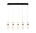 LIB & CO, VERONA 5 LIGHT LINEAR LED CHANDELIER, CHANDELIER LIGHT