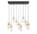 LIB & CO, VERONA 14 LIGHT RECTANGULAR LED CHANDELIER, CHANDELIER LIGHT