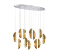 LIB & CO, SORRENTO 12 LIGHT OVAL LED CHANDELIER, CHANDELIER LIGHT