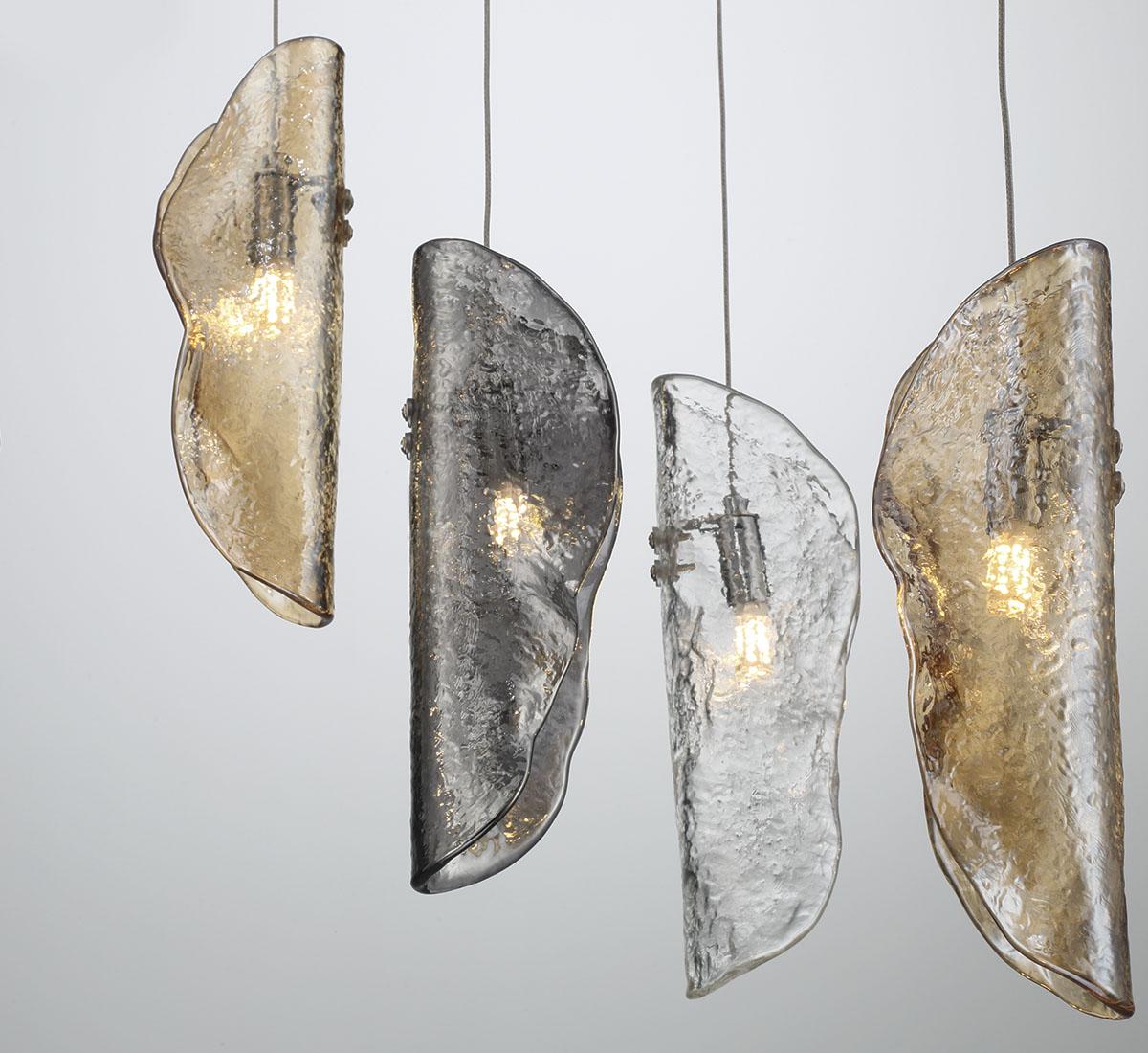LIB & CO, SORRENTO 12 LIGHT OVAL LED CHANDELIER, CHANDELIER LIGHT