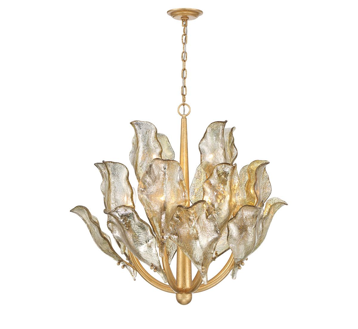 LIB & CO, BRINDISI 12 LIGHT CHANDELIER, CHANDELIER LIGHT