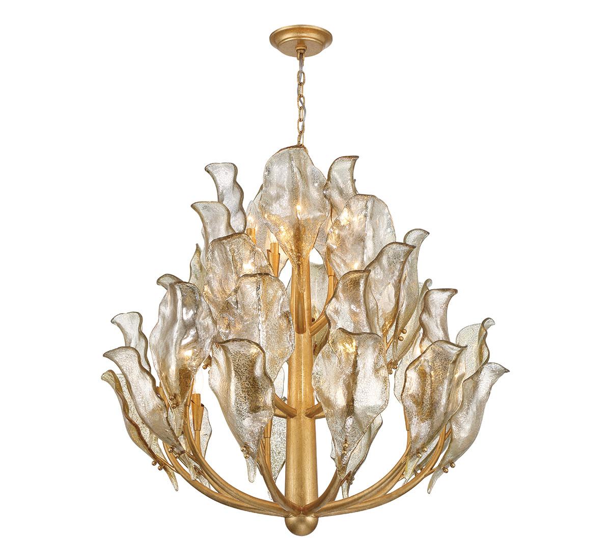 LIB & CO, BRINDISI 20 LIGHT CHANDELIER, CHANDELIER LIGHT