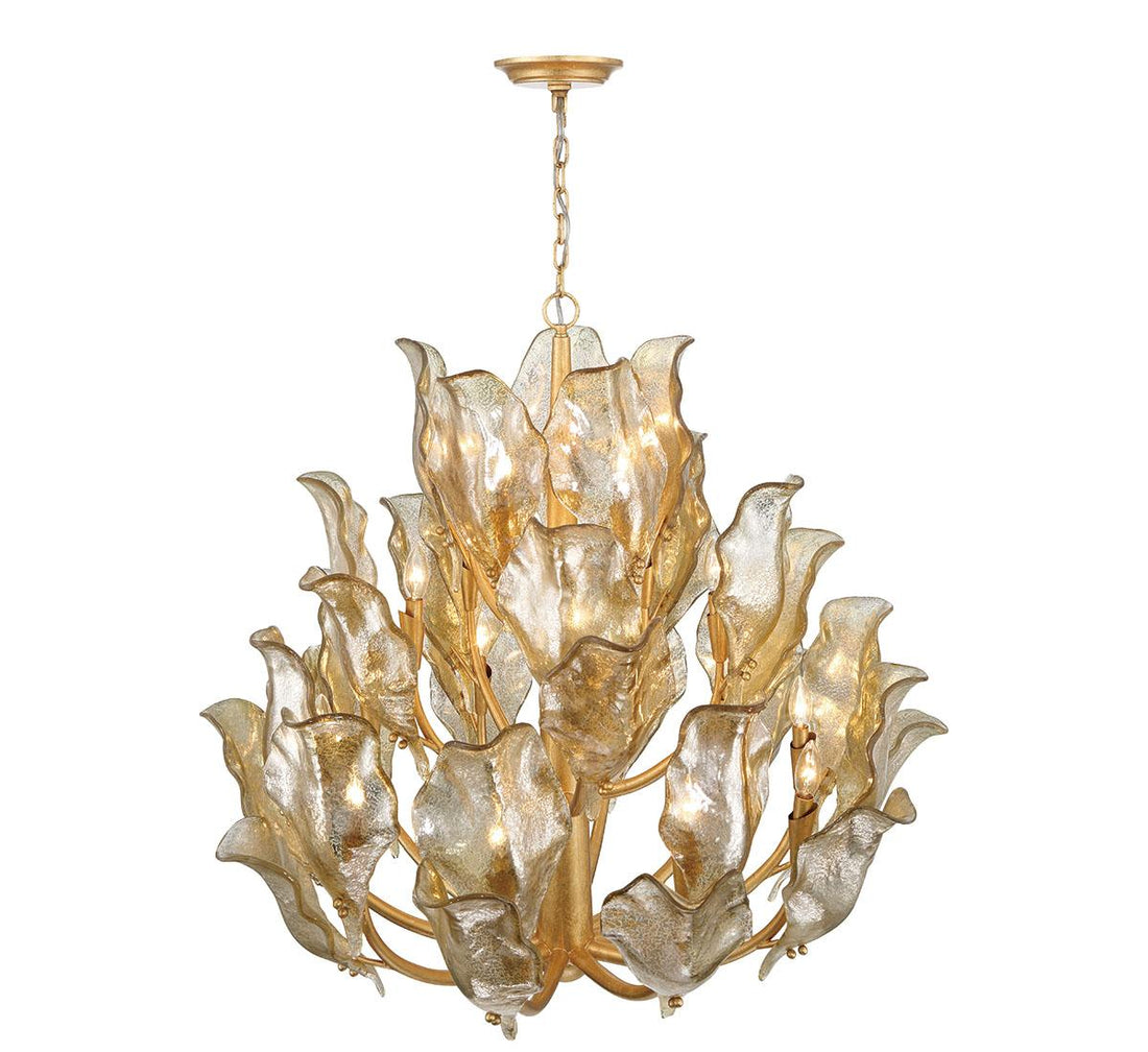 LIB & CO, BRINDISI 20 LIGHT CHANDELIER, CHANDELIER LIGHT