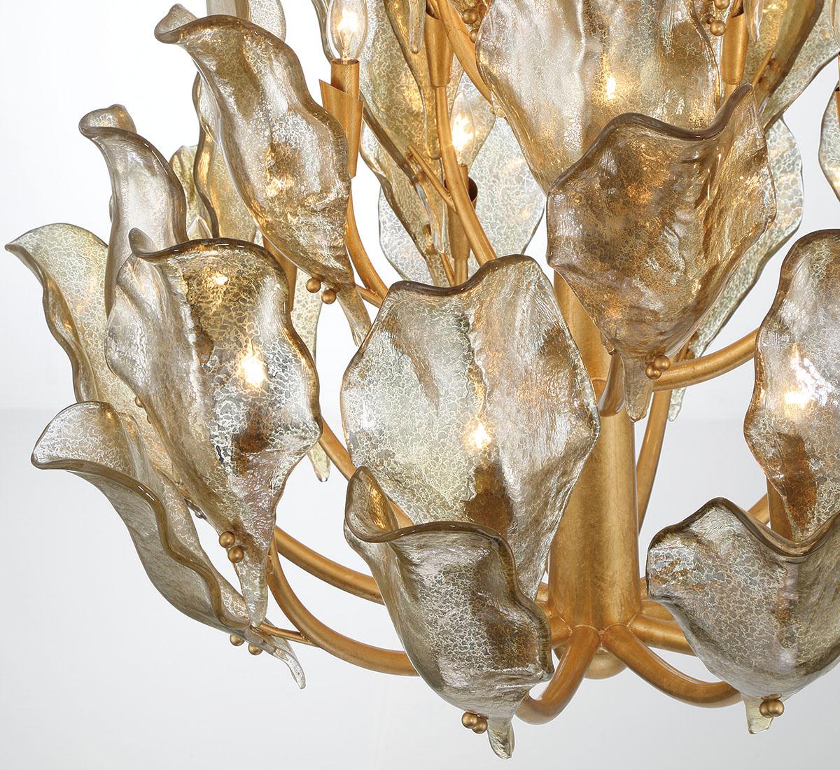 LIB & CO, BRINDISI 20 LIGHT CHANDELIER, CHANDELIER LIGHT