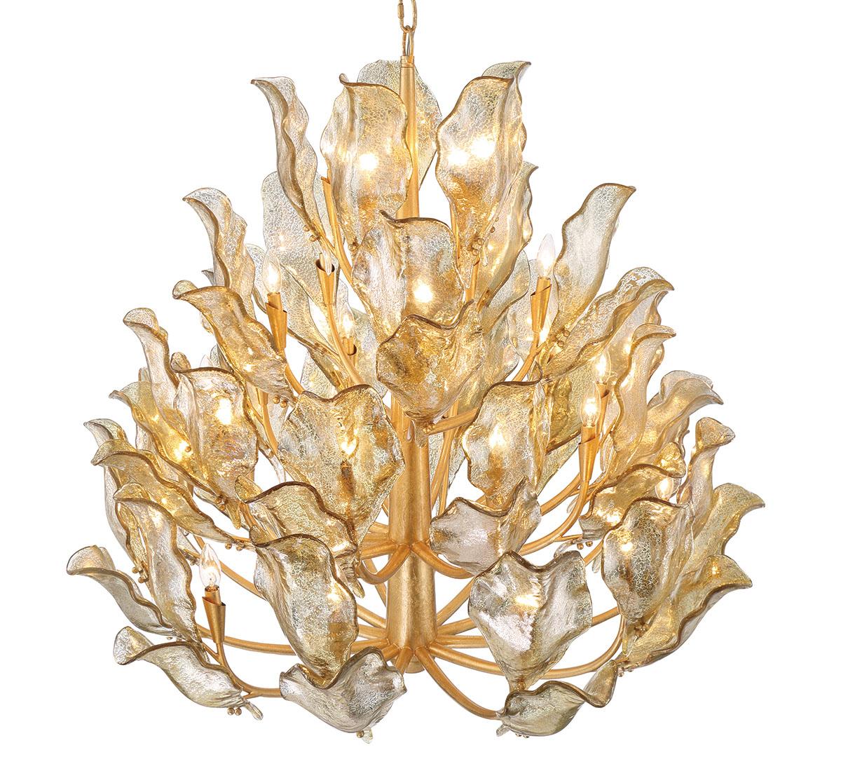 LIB & CO, BRINDISI 32 LIGHT CHANDELIER, CHANDELIER LIGHT