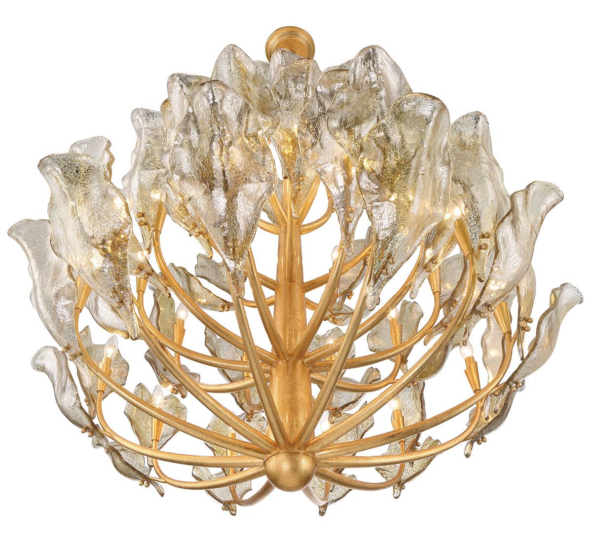 LIB & CO, BRINDISI 32 LIGHT CHANDELIER, CHANDELIER LIGHT
