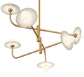 LIB & CO, TERAMO 6 LIGHT LED CHANDELIER, CHANDELIER LIGHT